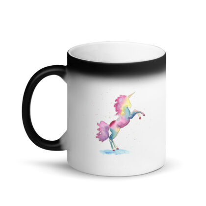 Unicorn Matte Color Changing Mug