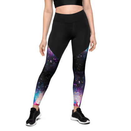 Abstract Compression Leggings