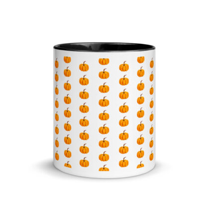 Pumpkin Mug with Color Inside